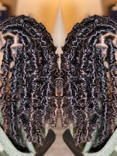 View 3B, Hairstyle, Women's Hair, Hair Extensions, Locs, Protective Styles (Hair), Braids (African American), Natural Hair, Weave, 4C, 4B, 3A, 4A, 3C, Hair Texture - Cindy Worrell, Beaverton, OR
