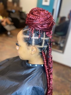 View Natural, Hairstyles, Protective, Braids (African American) - Samantha Thomas, Cordova, TN