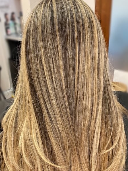 Image of  Women's Hair, Highlights, Hair Color