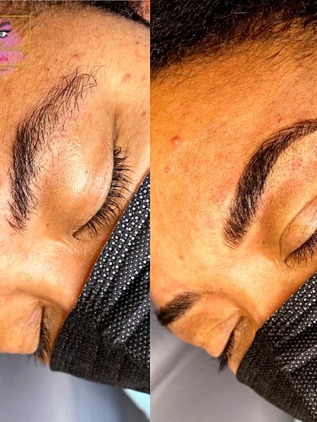 Image of  Steep Arch, Brow Shaping, Brows, Brow Tinting, Brow Technique, Brow Sculpting, Microblading