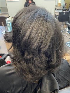 View 4A, Natural, Hairstyles, Blowout, Silk Press, Permanent Hair Straightening, Women's Hair, 4B, Hair Texture - Kiara Carmon, Tampa, FL