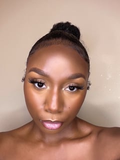 View Makeup, Brown, Skin Tone, Look, Glam Makeup, Daytime - Nasia Shields, Strongsville, OH