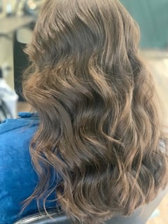 View Hairstyles, Beachy Waves, Layered, Haircuts, Long, Hair Length, Brunette, Hair Color, Women's Hair - Melissa Sherwood, Stockton, CA