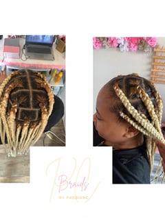 View Protective, Hair Extensions, Braids (African American), Women's Hair, Hairstyles, Hair Length, Long - Passion Crockett, Irvington, KY