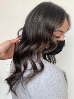 View Brunette, Foilayage, Hair Color, Women's Hair - Angelica Murphy, Worcester, MA