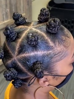 View Women's Hair, Black, Hair Color, Short Chin Length, Hair Length, Braids (African American), Hairstyles - Breanna , Jackson, MS