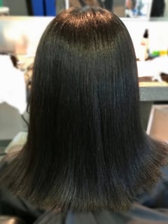 View Women's Hair, Straight, Hairstyles, Silk Press, Permanent Hair Straightening, Hair Restoration - Meisha Knight , Merrillville, IN