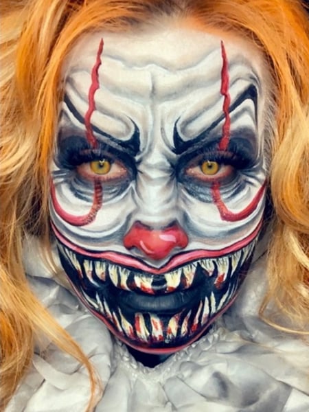 Image of  Face Painting, Characters, Clown