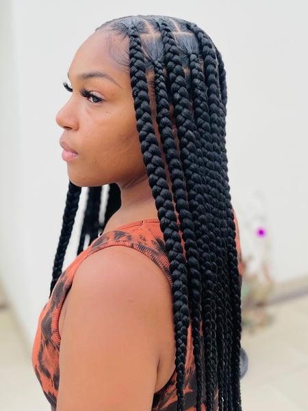 Image of  Hairstyles, Women's Hair, Braids (African American)
