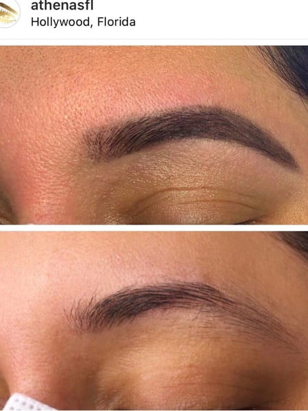Image of  Brows, Brow Shaping, Rounded, Arched, Wax & Tweeze, Brow Technique