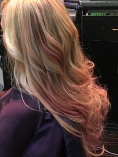 View Blonde, Hair Color, Balayage, Women's Hair - Julie Roohi, Wake Forest, NC