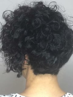 View Layers, Haircut, Bob, Hair Length, Short Hair (Chin Length), Hair Color, Black, Women's Hair - Akela , San Francisco, CA