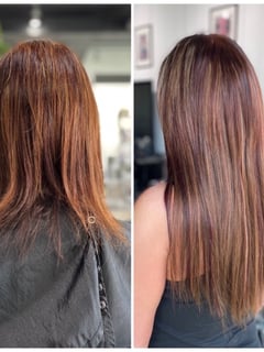 View Hairstyles, Hair Extensions, Red, Hair Color, Brunette, Women's Hair - Jessica Willson, Ferndale, MI