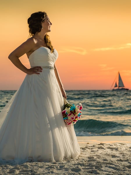 Image of  Photographer, Wedding, Destination, Beach
