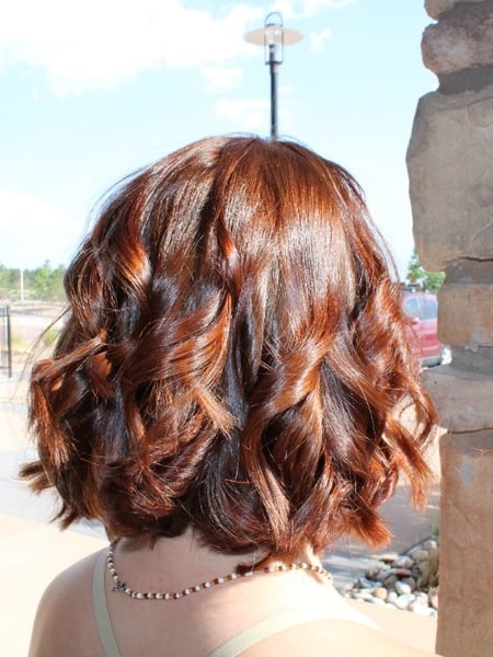 Image of  Women's Hair, Full Color, Hair Color, Short Chin Length, Hair Length
