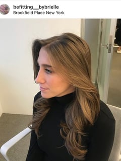 View Women's Hair, Balayage, Hair Color, Blonde, Color Correction, Highlights, Full Color, Ombré, Hair Length, Medium Length, Layered, Haircuts, Curly, Hairstyles, Hair Extensions, Protective - Befitting Bybrielle , Gambrills, MD
