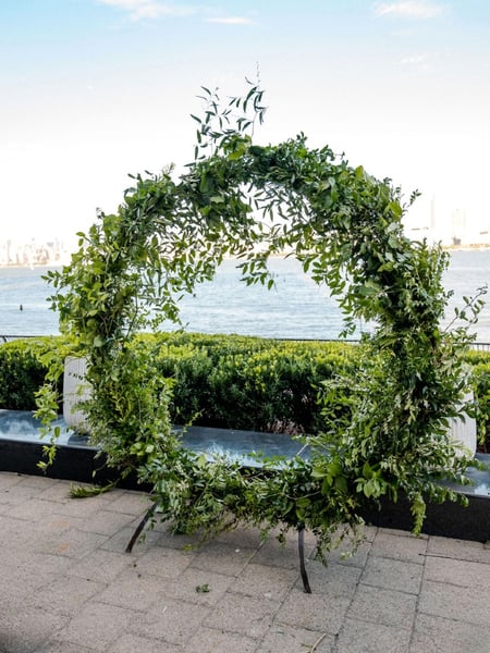 Image of  Florist, Occasion, Wedding Ceremony, Wedding - Arch, Size & Display, Large, Color, Green