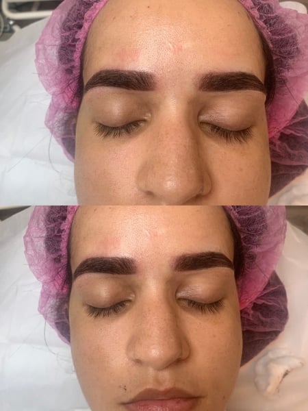 Image of  Brows, Arched, Brow Shaping, Ombré, Microblading