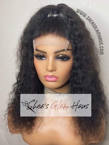 Image of  Women's Hair, 3C, Hair Texture, 3B, 3A, Wigs, Hairstyles, Weave, Updo, Protective, Hair Extensions, Curly, Curly, Haircuts, Hair Length, Shoulder Length, Black, Hair Color