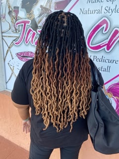 View Women's Hair, Hair Texture, 3B, Hair Extensions, Natural Hair, Locs, Hairstyle, Braids (African American) - Shannon Little , Fort Lauderdale, FL