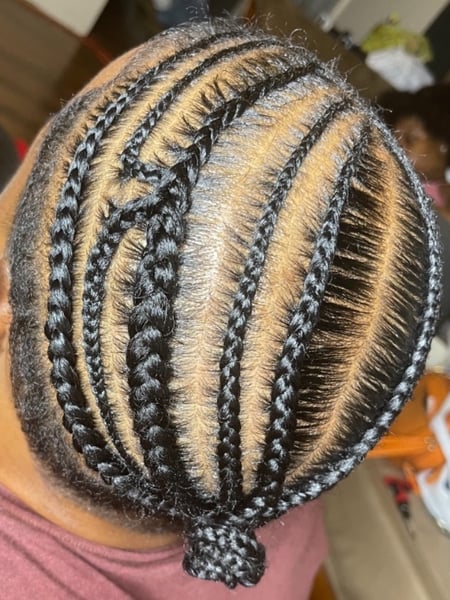Image of  Hair Texture, 3B, 3C, 4A, 3A, 4B, 4C, 2C, 2A, 2B, Hair Restoration, Braids (African American), Women's Hair, Hairstyles