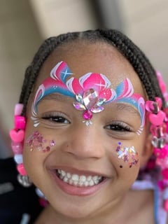 View Face Painting, Characters, Fairy, Princess, School Pride, Balloon Decor, Event Type, Birthday, Baby Shower, Corporate Event - Elina Loren, Princeton, IN