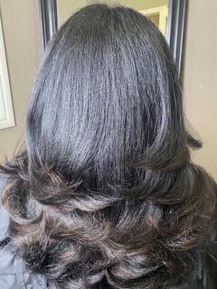 View Layered, Haircuts, Women's Hair, Blowout, Long, Hair Length - Thelma Rose, Vallejo, CA