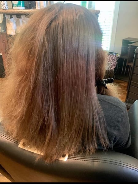 Image of  Permanent Hair Straightening, Women's Hair, Keratin