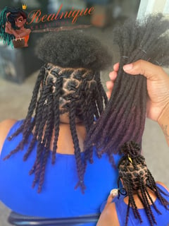 View Women's Hair, Locs, Hairstyles, Hair Extensions, Natural, Protective - Najah Bourne, Concord, NC