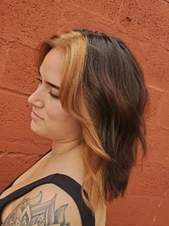 View Blonde, Highlights, Fashion Hair Color, Hair Color, Women's Hair - Arriane Martinez, Colorado Springs, CO