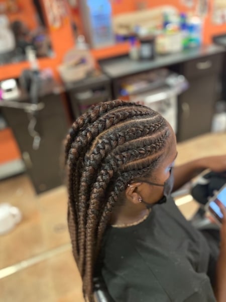 Image of  Women's Hair, Braids (African American), Hairstyle, Hair Extensions, Protective Styles (Hair)