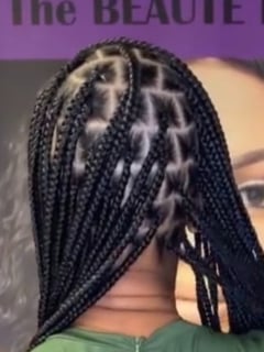 View Women's Hair, Black, Hair Color, Long, Hair Length, Braids (African American), Hairstyles, Hair Extensions - Breanna , Jackson, MS