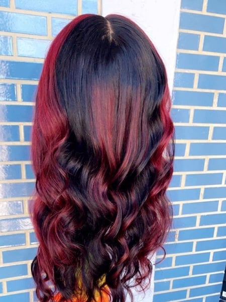 Image of  Women's Hair, Red, Hair Color, Highlights, Hair Extensions, Hairstyles, Wigs
