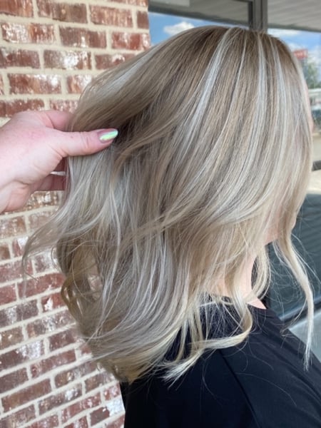 Image of  Women's Hair, Hair Color, Blonde, Color Correction