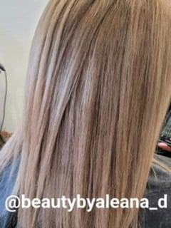 View Straight, Women's Hair, Hairstyle, Blonde, Hair Color - Henry Lopez, Sparks, NV