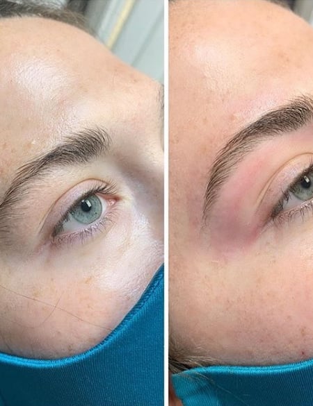 Image of  Brows, Rounded, Brow Shaping, Wax & Tweeze, Brow Technique, Brow Tinting