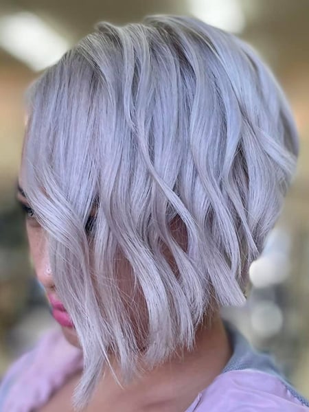 Image of  Women's Hair, Fashion Hair Color, Hair Color, Color Correction, Blonde, Foilayage, Balayage