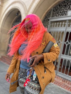 View Protective, Hairstyles, Women's Hair, Hair Extensions, Fashion Color, Hair Color, Full Color, Wigs, Weave - Bernisha Stokes, San Francisco, CA