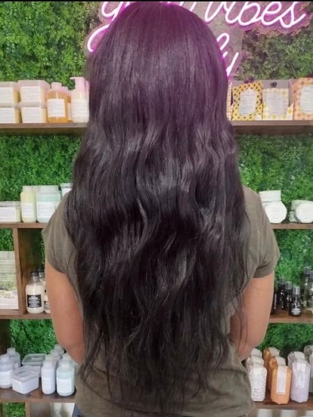 Image of  Haircuts, Blowout, Long, Permanent Hair Straightening, Hairstyles, Beachy Waves, Straight, Women's Hair, Perm Relaxer, Hair Color, Layered, Hair Texture, Hair Length, Hair Extensions, Perm, Black, Shoulder Length, Weave, 4C, Hair Restoration, Natural, Silk Press, Tape-In , Hair Treatment/Restoration