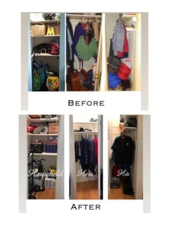 View Folded Clothes, Hanging Clothes, Closet Organization, Professional Organizer - Olivia Pera, Chicago, IL