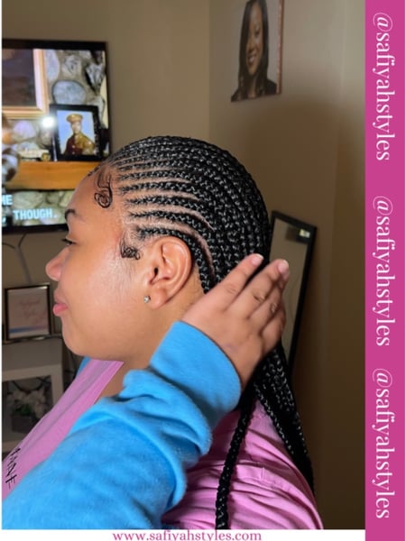 Image of  Women's Hair, Black, Hair Color, Braids (African American), Hairstyles