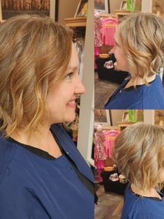 View Hairstyles, Beachy Waves, Women's Hair, Hair Length, Medium Length - Karlene Rogers, Warwick, RI