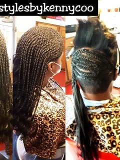 View Updo, Hairstyles, Women's Hair, Boho Chic Braid, Hair Extensions, Natural, Bridal, Weave, Protective, Braids (African American), Wigs - KENYA JENKINS, Wilson, NC