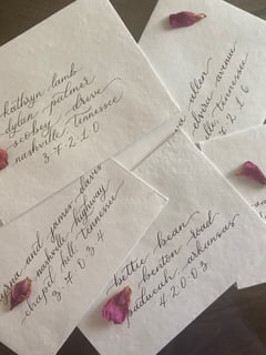 View Envelope Addressing, Calligraphy Service, Calligraphy, Wedding Stationary - Emmy Schaefer, Memphis, TN