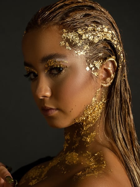 Image of  Makeup, Gold, Colors