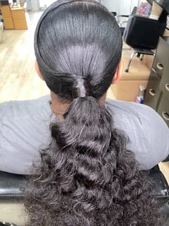 View Updo, Women's Hair, Hairstyles, Protective, Hair Extensions, Straight, Weave - Ayannai Brown, Gloucester City, NJ