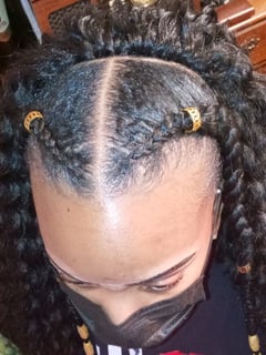 View Braids (African American), Hairstyle, Protective Styles (Hair), Women's Hair - Tanisha Davis, Atlanta, GA