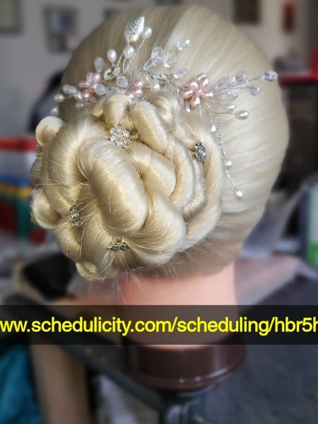 Image of  Women's Hair, Updo, Hairstyles