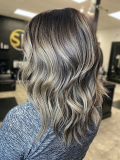 View Ombré, Blonde, Balayage, Brunette, Women's Hair, Hair Color, Highlights, Hair Length, Color Correction, Shoulder Length, Foilayage - Brittany Shadle, New Caney, TX