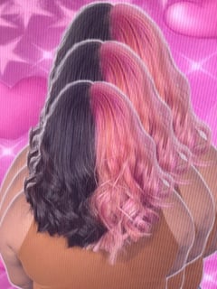 View Black, Curls, Hairstyle, Women's Hair, Fashion Hair Color, Brunette Hair, Hair Color - Marcela Villalba, San Diego, CA